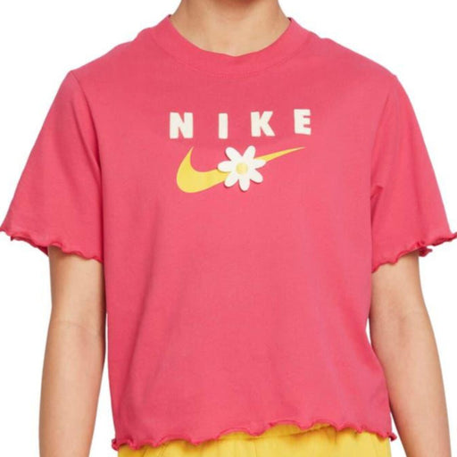 Kurzarm-T-Shirt für Kinder ENERGY BOXY FRILLY Nike DO1351 666  Rosa