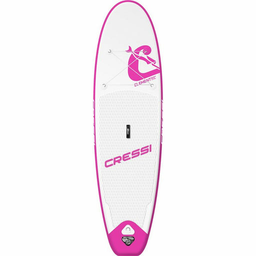 Aufblasbares Paddel-Board mit Zubehör Element  All Round Cressi-Sub 9,2" Weiß Durchsichtig Weiß/Rosa