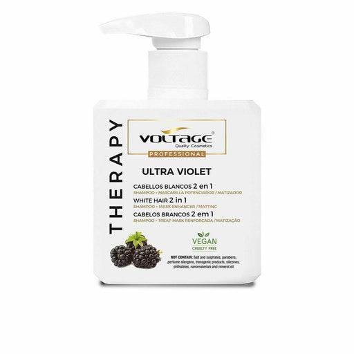 Shampoo für Blondes und Graues Haar Voltage Therapy Ultra Violet 2-in-1 500 ml