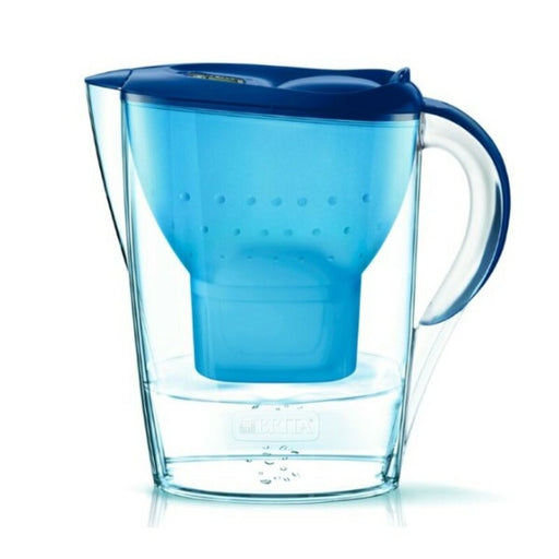 Filter-Karaffe Brita 2,4 L Kunststoff 2,4 L Blau Schwarz