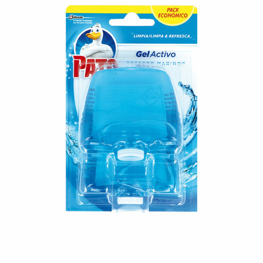 Lufterfrischer für die Toilette Pato Gel Activo Marineblau 2 Stück Desinfektionsmittel
