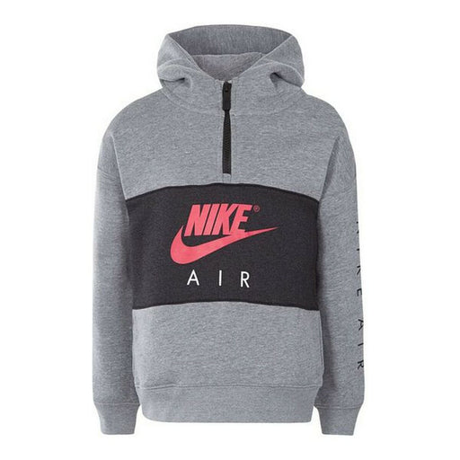 Jungen Sweater mit Kapuze Nike 342S-GEH Grau