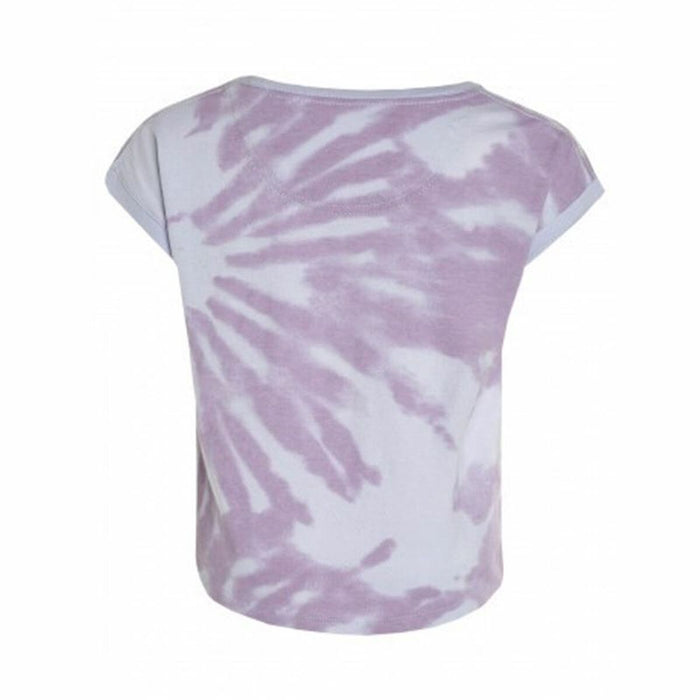 Kurzarm-T-Shirt für Kinder Converse Tie Dye Lila