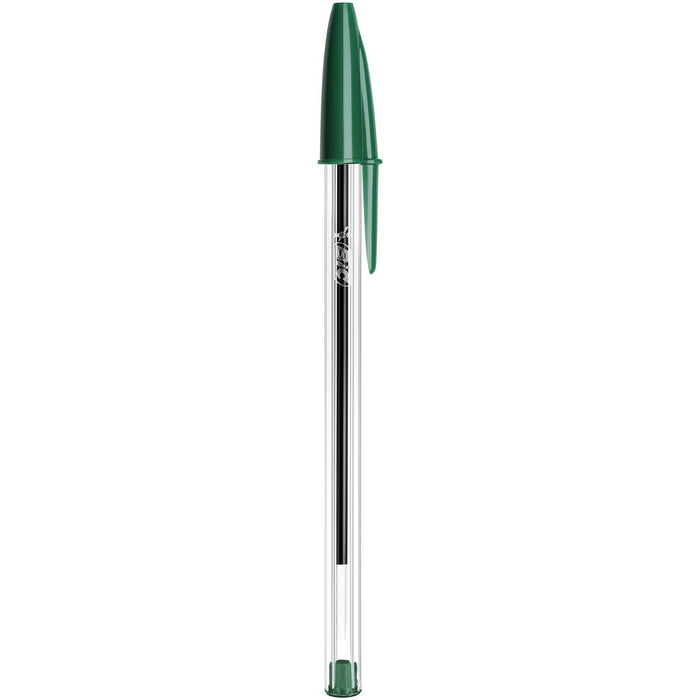 Stift Bic Cristal Original grün 0,32 mm (50 Stück)
