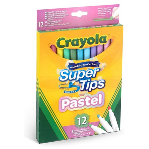 Marker-Set Pastel Crayola Waschbar (12 uds)