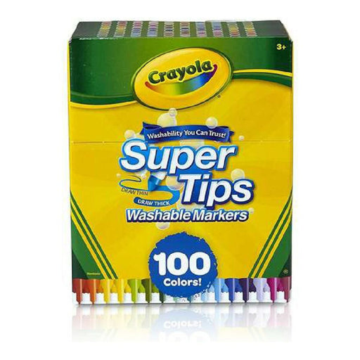 Marker-Set Super Tips Crayola 58-5100 (100 uds)
