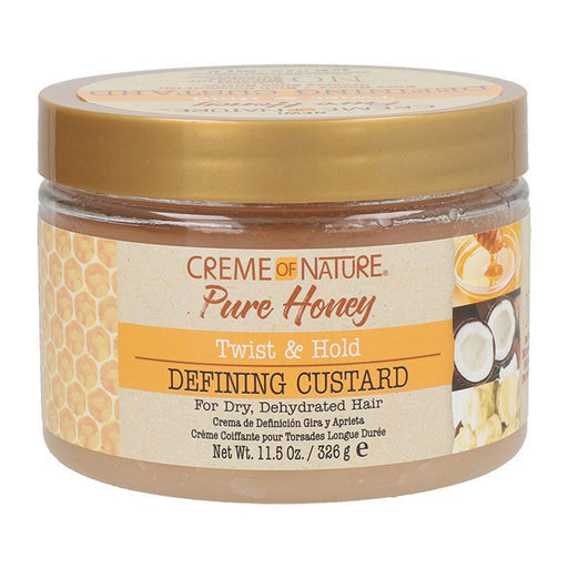 Haarspülung Creme Of Nature ure Honey Twisted & Hold Defining Custard (326 g)