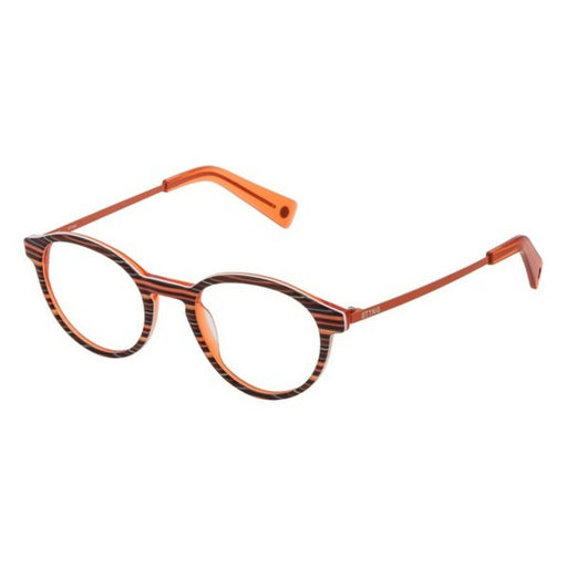 Brillenfassung Sting VSJ6634505GR Orange Ø 45 mm Für Kinder
