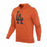 Herren Sweater mit Kapuze New Era MLB Seasonal Team Logo LA Dunkelorange