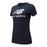Damen Kurzarm-T-Shirt New Balance WT91546 Dunkelblau