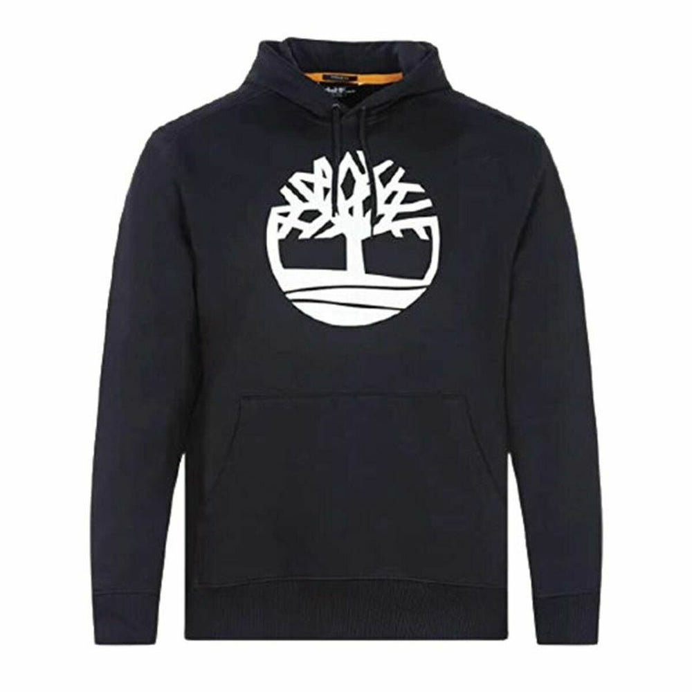 Herren Sweater mit Kapuze Timberland Core Logo Schwarz
