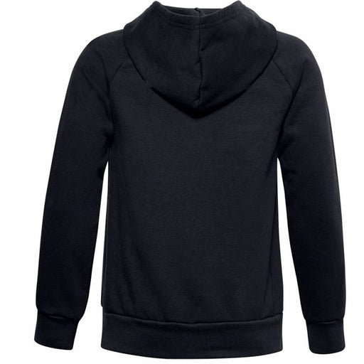 Jungen Sweater mit Kapuze Under Armour Fleece Rival Big Logo Schwarz
