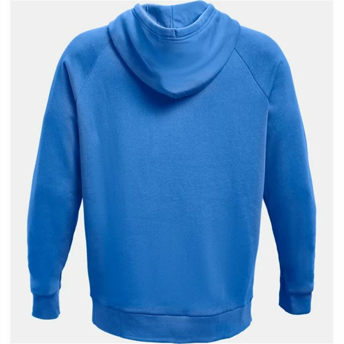 Herren Sweater mit Kapuze Under Armour Rival Big Logo Blau