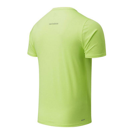 Herren Kurzarm-T-Shirt New Balance Trainning Zitronengrün