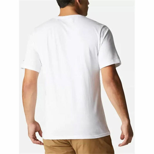 Herren Kurzarm-T-Shirt Columbia Weiß