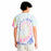Herren Kurzarm-T-Shirt Vans Rainbow Spiral Türkis