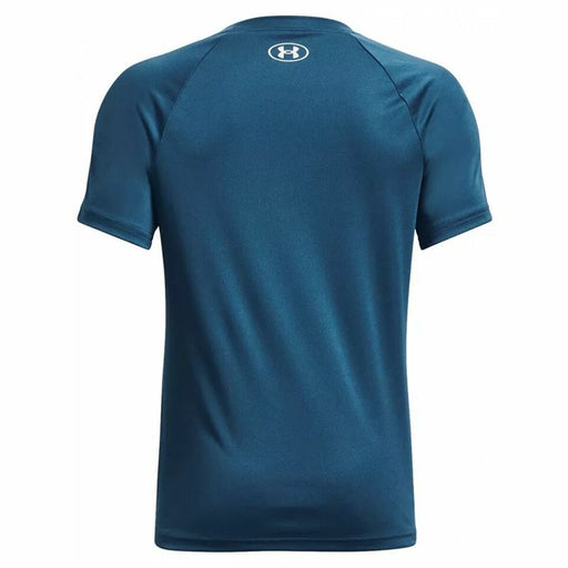 Kurzarm-T-Shirt für Kinder Under Armour Big Logo Blau