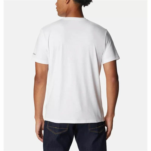 Kurzärmliges Sport T-Shirt Columbia Sun Trek™ Weiß