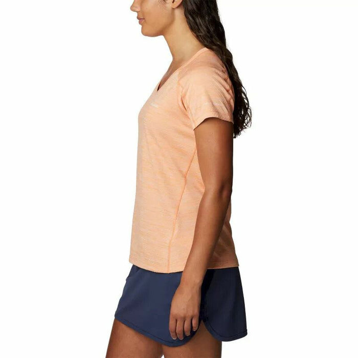 Damen Kurzarm-T-Shirt Columbia Zero Rules™ Orange