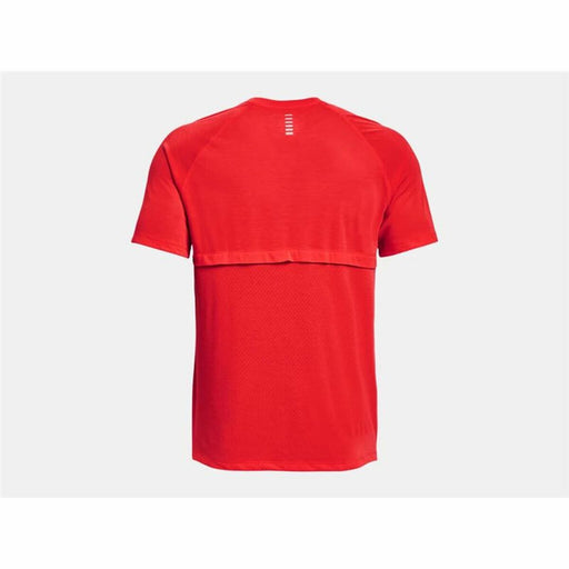 Herren Kurzarm-T-Shirt Under Armour Streaker Rot