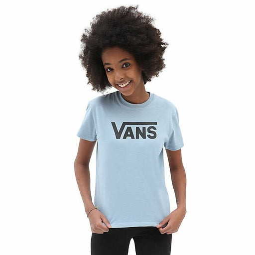 Kurzarm-T-Shirt für Kinder Vans Flying V Crew Blau