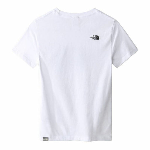 Kurzarm-T-Shirt für Kinder The North Face Easy Weiß