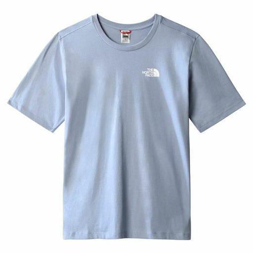 Damen Kurzarm-T-Shirt The North Face Simple Dome Folk Blau