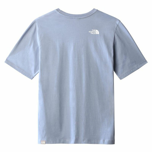 Damen Kurzarm-T-Shirt The North Face Simple Dome Folk Blau