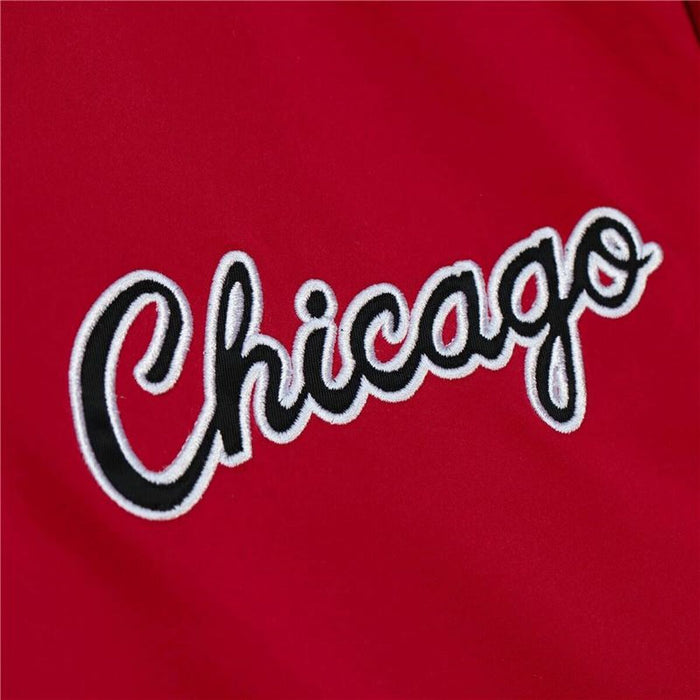 Sportjackefür Herren Mitchell & Ness Chicago Bulls Rot