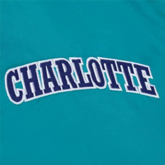 Sportjackefür Herren Mitchell & Ness Charlotte Hornets Blau