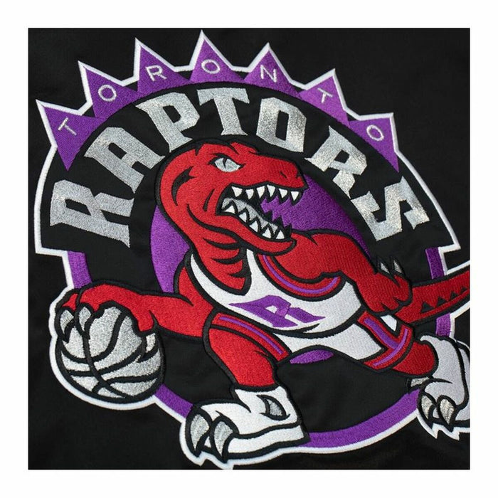 Sportjackefür Herren Mitchell & Ness Toronto Raptors Schwarz