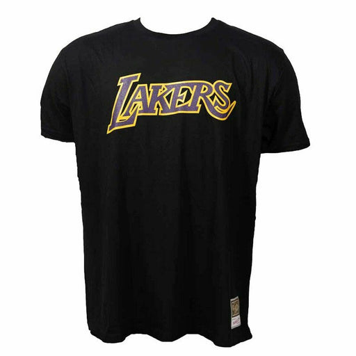 Basketball-T-Shirt Mitchell & Ness Lakers Schwarz