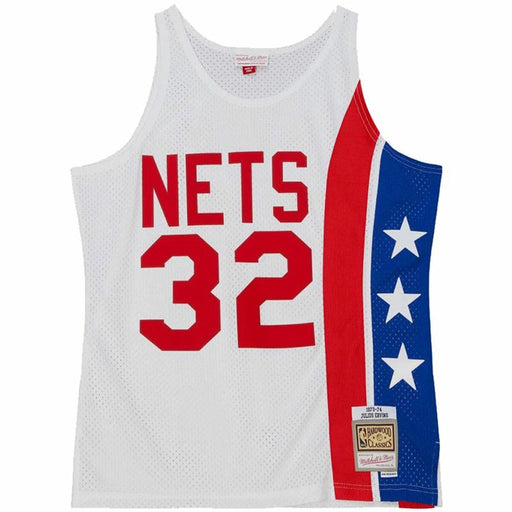 Basketball-T-Shirt Mitchell & Ness New York Nets Weiß