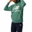 Herren Sweater mit Kapuze New Balance Essentials Stacked Logo Dunkelgrün