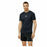 Kurzärmliges Sport T-Shirt New Balance Impact Run AT N-Vent Schwarz