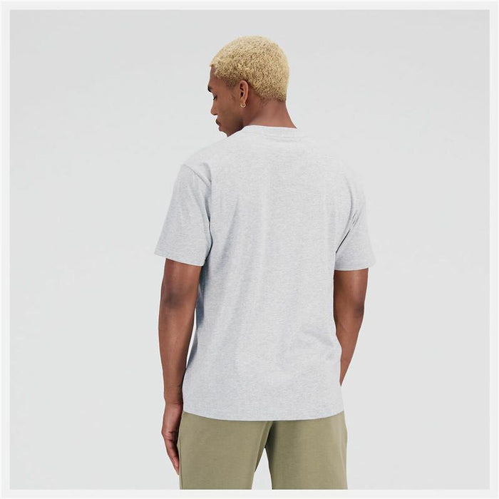 Herren Kurzarm-T-Shirt New Balance Essentials Grau