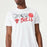 Herren Kurzarm-T-Shirt New Era NBA Infill Graphic Chicago Bulls Weiß