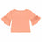 Kurzarm-T-Shirt für Kinder Converse  Ruffle  Lachsfarben