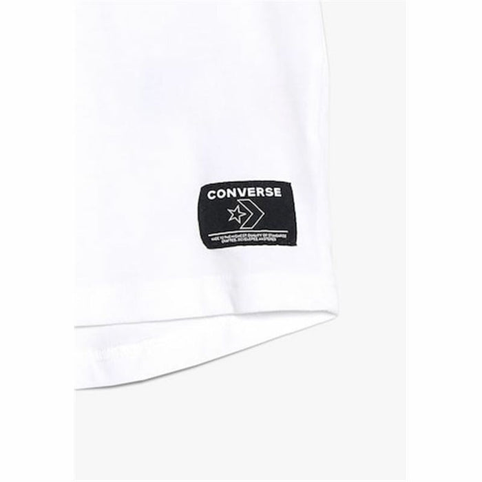 Kurzarm-T-Shirt für Kinder Converse Retro Sport Weiß