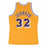 Basketball-T-Shirt Mitchell & Ness LA Lakers Magic Jhonson Gelb