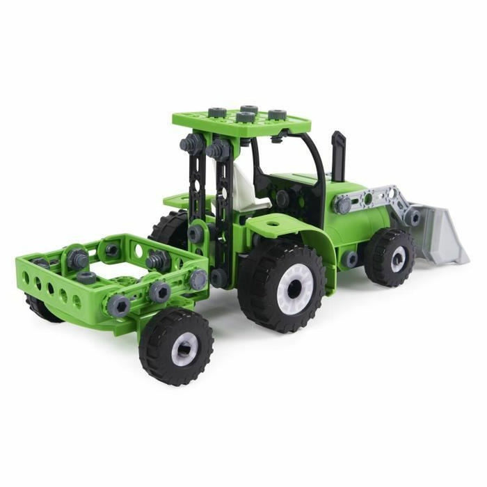 Traktor mit Schaufel Meccano STEM  110 Stücke Bunt