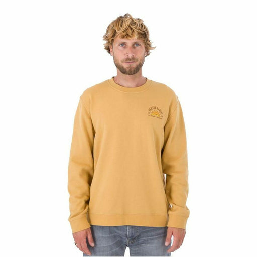 Herren Sweater ohne Kapuze Hurley No Bummers Ocker