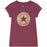 Kurzarm-T-Shirt für Kinder Converse Shiny Graphic Dunkelrot