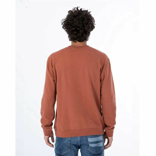 Herren Sweater ohne Kapuze Hurley One&Only Solid Braun