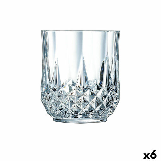 Trinkglas Cristal d’Arques Paris Longchamp Durchsichtig Glas 320 ml (6 Stück) (Pack 6x)