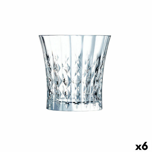Trinkglas Cristal d’Arques Paris Lady Diamond Durchsichtig Glas 270 ml (6 Stück) (Pack 6x)