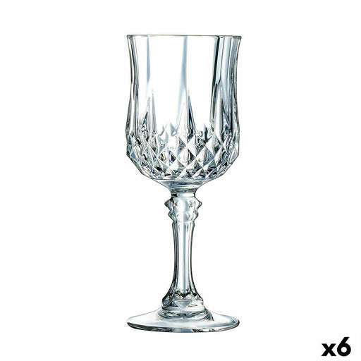 Weinglas Cristal d’Arques Paris Longchamp Durchsichtig Glas (6 cl) (Pack 6x)