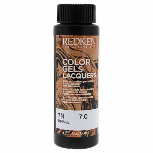 Dauerhafte Coloration Redken Color Gel Lacquers 7N-mirage (3 x 60 ml)
