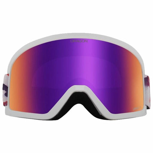 Skibrille  Snowboard Dragon Alliance Dx3 Otg Ionized  Weiß Bunt Verbindung