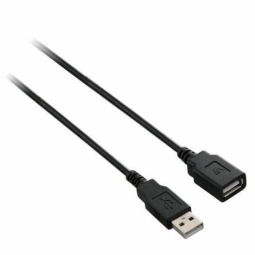 USB-Kabel V7 V7E2USB2EXT-03M      USB A Schwarz